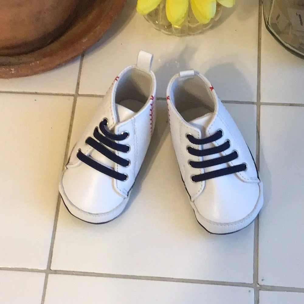 HOST PICK Home Run Baby Shoes NWOT (#2)